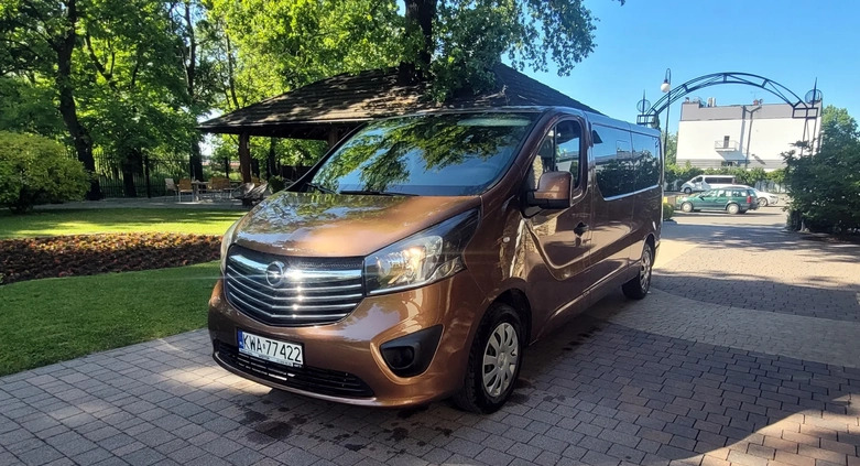 Opel Vivaro cena 76900 przebieg: 150000, rok produkcji 2018 z Zator małe 211